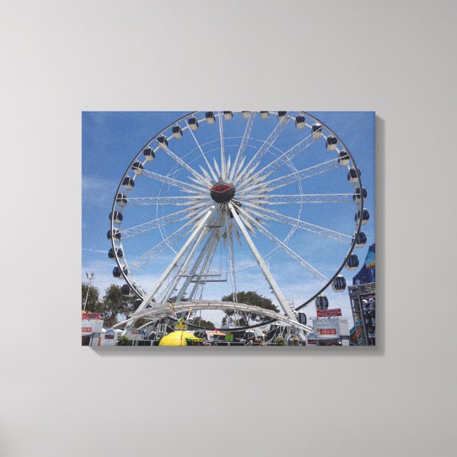 FERRIS WHEEL NA CANVAS 20 "x 16" (Frente)