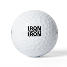 "Ferro Sharpenho Ferro" temido Wilson Golf Balls