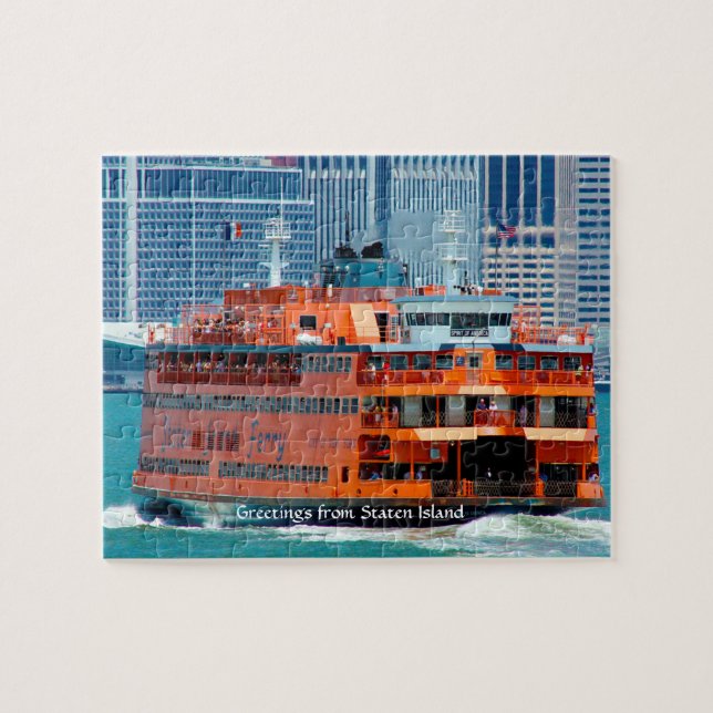 Ferry de Staten Island. Quebra-cabeça (Horizontal)