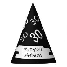aniversário de 30 anos Personalizar o chapéu da Pa