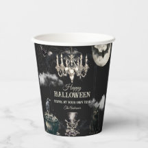 Festa Anual de Halloween Dark Vintage Gothic Skull