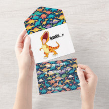 festa barata de dinossauro