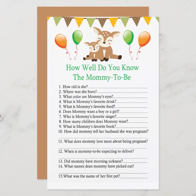 Festa bonita Como você conhece bem o jogo de chá d (Frente/Verso)