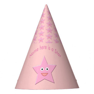 Festa Bonito Chapéu de Partido Personalizado de Estrela