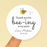 Festa Bumble Bee Obrigado A Favorecer Etiquetas<br><div class="desc">Etiquetas de favorecimento de abelha,  etiquetas de presentes de abelha,  autocolantes de aniversário de abelha,  autocolantes de festa de aniversário de abelha,  etiqueta de favor de abelha de mel</div>