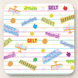 Festa Chanukah Porta copos Hanukkah