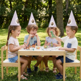 Festa Chapéu de Aniversário de 1 Ano Personalizado com G