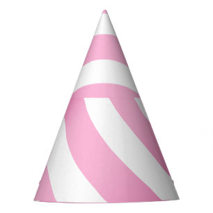 Festa Chapéu de Partido em Faixa Rosa (personalizar)