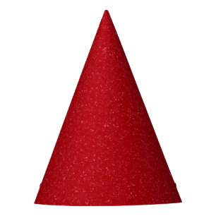 Festa Chapéu de Partido Vermelho do Sparkle Personalizad