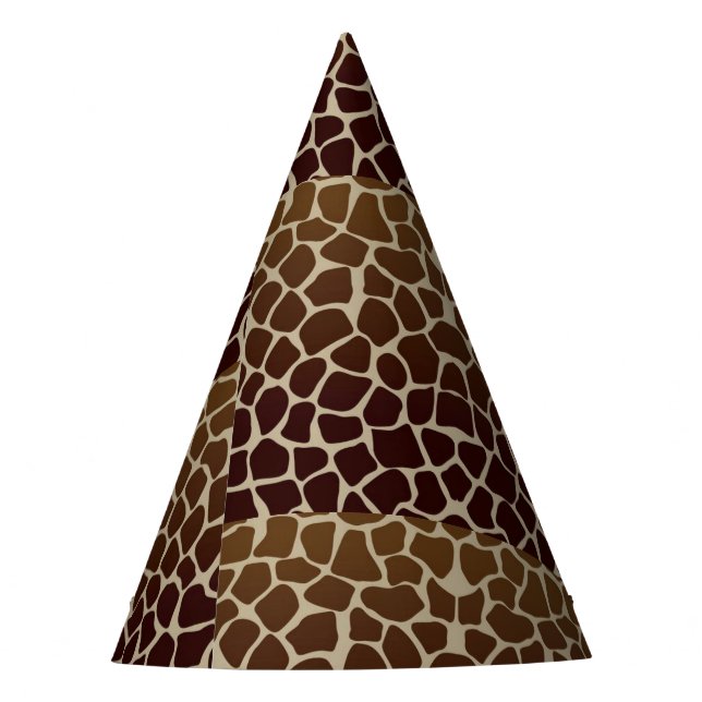 Festa Chapéu do Impressão de Giraffe (Frente)