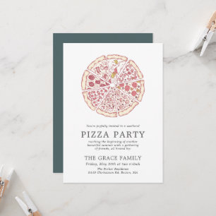Festa Clássica de Pizza   Convite