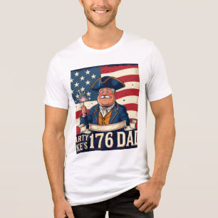 Festa Como A Camisa De Celebração Do Pai 1776