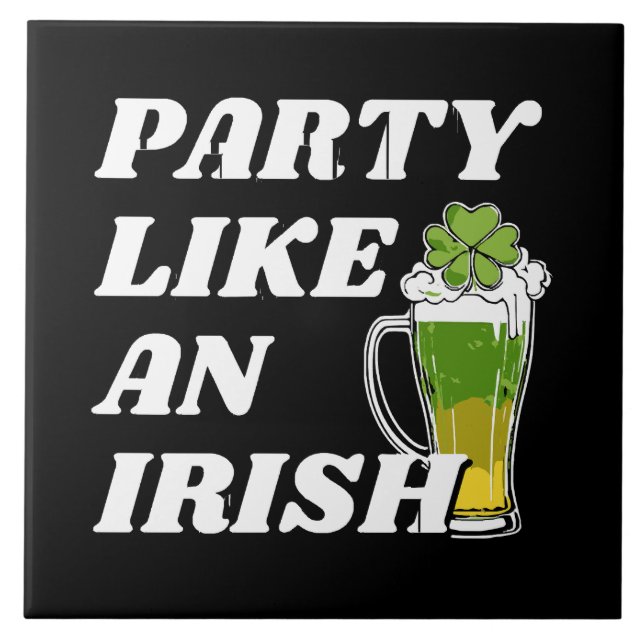 Festa como um Irlandês (Frente)