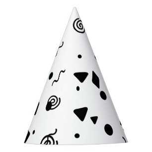 Festa Confetti - Chapéu de Partido de Papel Padrão