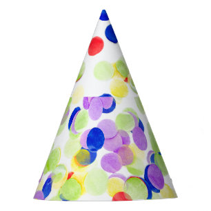 Festa Confetti - Chapéu de Partido de Papel Padrão