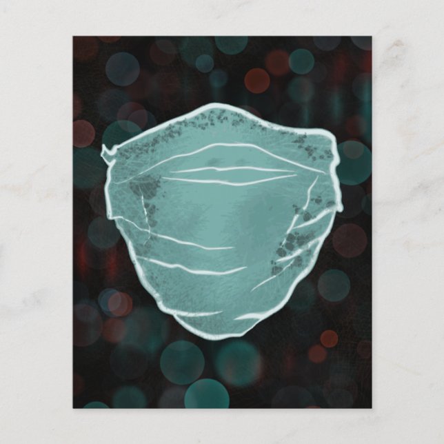 festa da máscara facial (Frente)