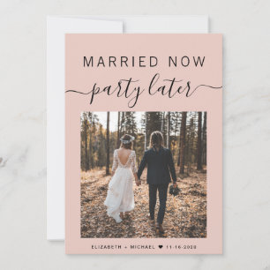 Festa de Agora Casada Depois Foto Blush Casamento