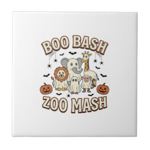 Festa de Animais Engraçados do Halloween Zoo Boo B