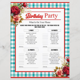 Festa de aniversário Azul Clássica No Seu Jogo Tel