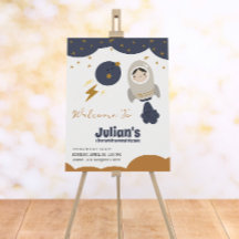 Festa de aniversário Bem-vindo Primeira órbita ao 