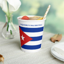 Festa de Aniversário com Bandeira Cubana