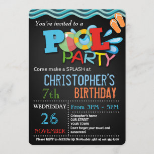 FESTA DE ANIVERSÁRIO DA PISCINA DO CONVITE %PIPE%