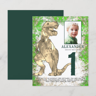 Festa de Aniversário de 1 ano da Dinosaur Jungle F