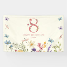 Festa de Aniversário de 8 anos da Borboleta Flor S