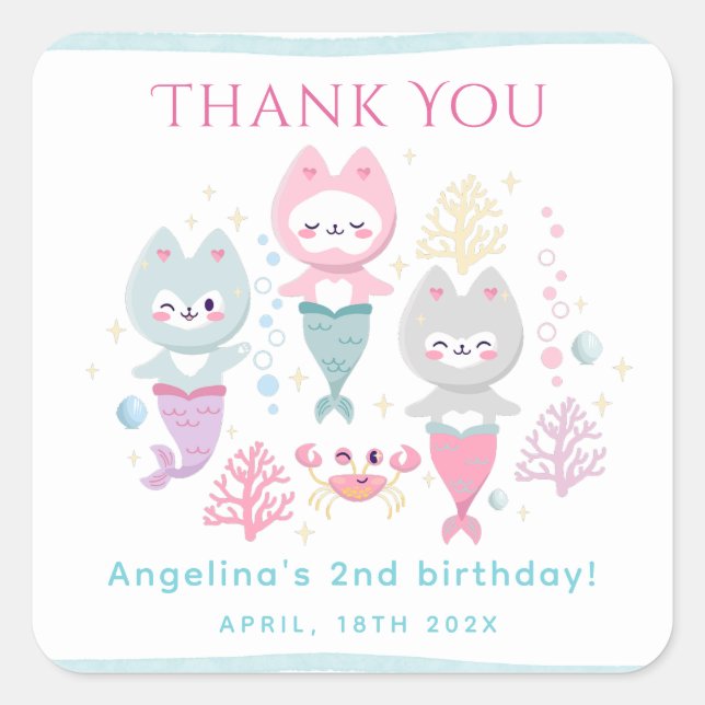 Festa de aniversário de adesivos redondos clássico (Frente)