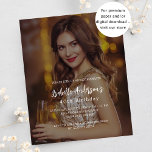 Festa de aniversário de convite para orçamento de<br><div class="desc">Personalize e adicione sua foto e detalhes da festa. Usei uma cobertura escura sobre a foto para que seja mais fácil ler o texto. Eu adicionei 2 camadas, mas apenas uma está ativa. Há um pequeno símbolo na extremidade da camada/linha de sobreposição que você pode clicar para ocultar ou ocultar....</div>