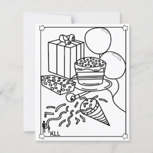 festa de aniversário de cores