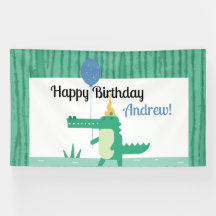 Festa de Aniversário de criança de Alligador de En