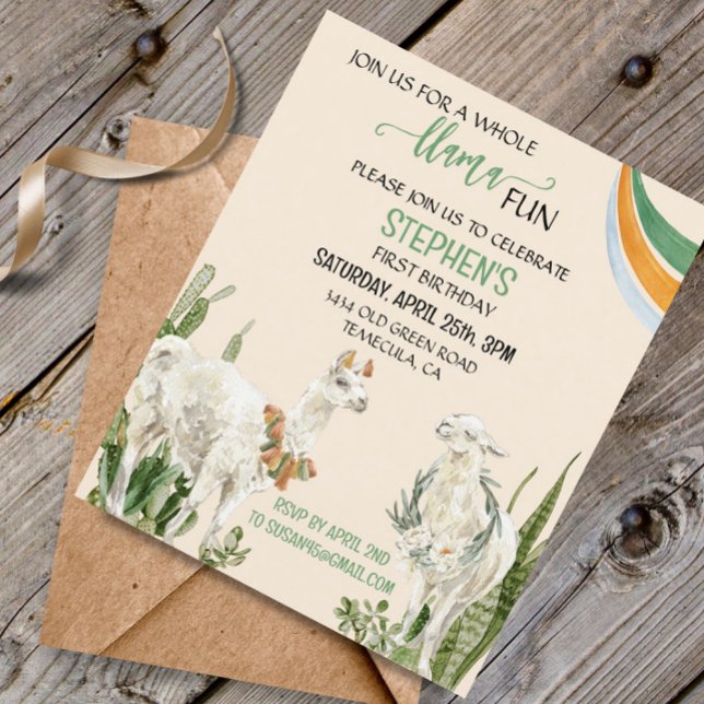 Festa de aniversário de Diversão Fiesta Cactus (Criador carregado)