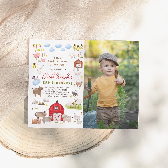 Festa de aniversário de Fotografia Bash de Animais (Criador carregado)