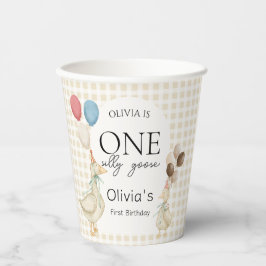 Festa de aniversário de ganso de um Bobo bonito