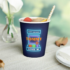 Festa de aniversário de Jogo de Arcade Retroativa