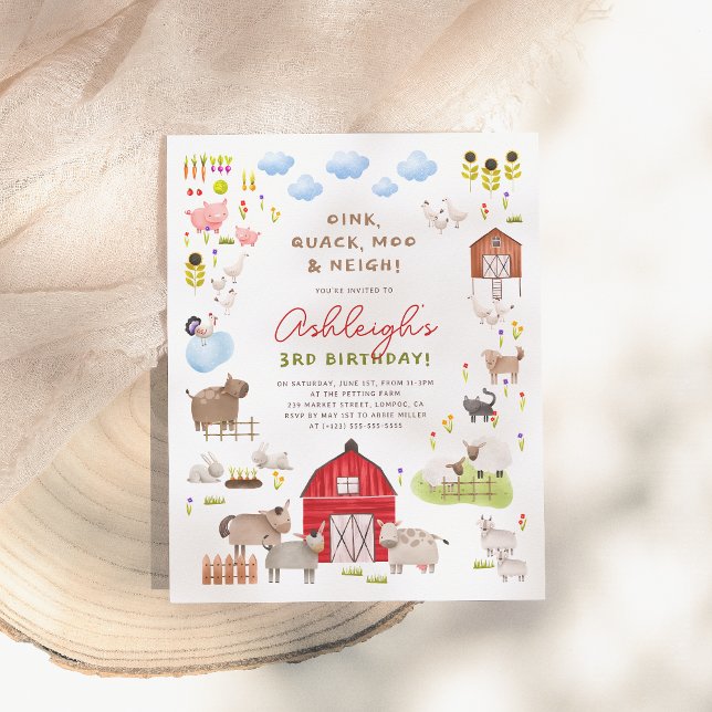 Festa de aniversário de Quintal de Animais da Faze (Criador carregado)