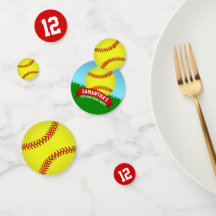 Festa de aniversário de softball