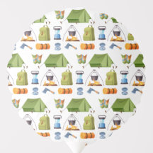 Festa de aniversário de tenda do acampamento