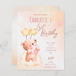 Festa de aniversário de ursinho doce