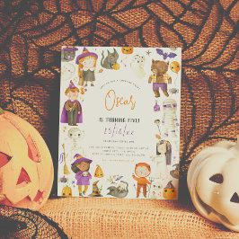 Festa de aniversário do Dia das Bruxas do Menino L