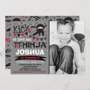 Festa de aniversário do karaté do convite do