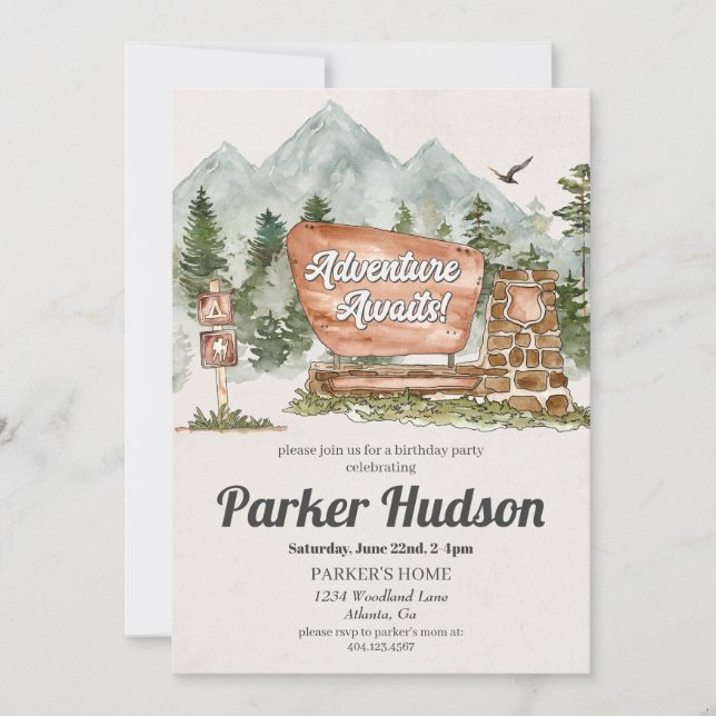 Festa de aniversário do Parque Nacional do Exterio (Frente)