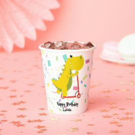 Festa de Aniversário do Patinete de dinossauro eng