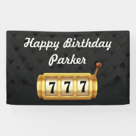 Festa de Aniversário Feliz da Noite de Cassino Dou