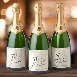 Festa de aniversário Glitter Dourada