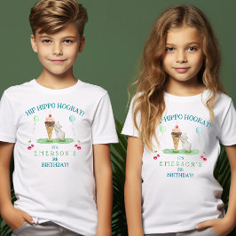 Festa de aniversário Hip Hippo Hooray