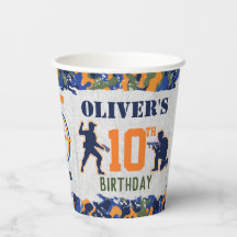 Festa de aniversário Militar Dart Soldiers Camo