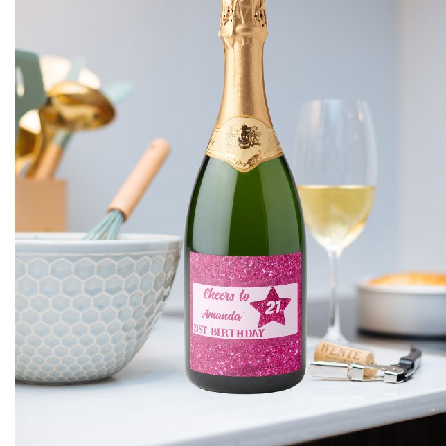 Festa de aniversário Noturna Rosa-Rosa (Criador carregado)