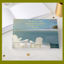 Festa de aniversário Ocean Beach Chairs Real Gold